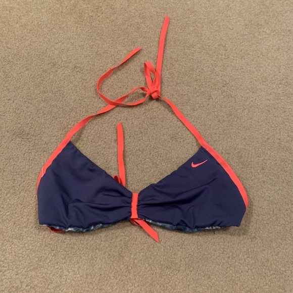 NWOT NIKE reversible tye dye swim top - Picture 2 of 2